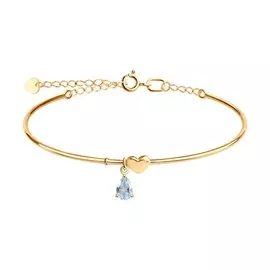 Браслет из золота с топазом 750491