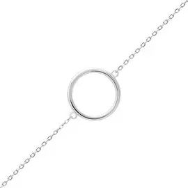 Браслет из серебра с родированием И4-778-23-00