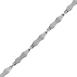 Браслет литьевой Фианит