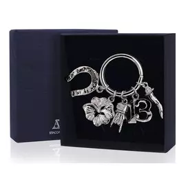 Брелок из серебра 133БР15001