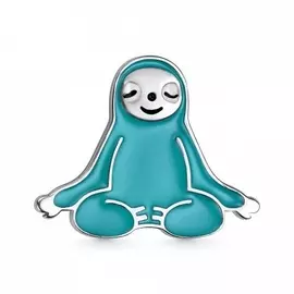 Брошь из серебра 04-2748/ЭМ75-00