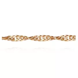 Цепь «Сингапур» из красного золота ЦП260СзА2-А51