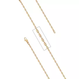 Цепь из красного золота 06236-20