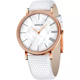 Часы Sokolov из красного золота 110.01.00.001.02.02.2