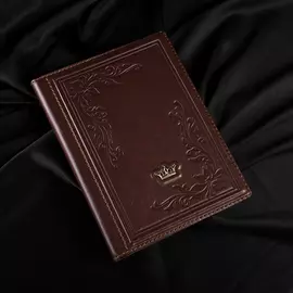 Ежедневник "Королева" из серебра с родированием 97120