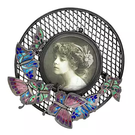 Фоторамка "Дачная беседка" из серебра 4795