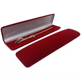 Футляр флок.прямоуг ."Классика"(цепь/часы) 121505