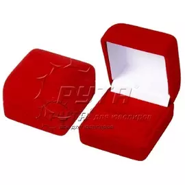 Футляр флокированный, квадратный, серия "Классика" 21701