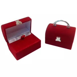 Футляр флокированный, сумочка с мишками, серия "Романтика" 142941