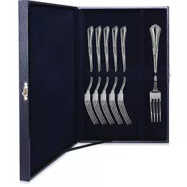 Футляр под 6 стол.предметов (с гребёнкой) Ф0410615