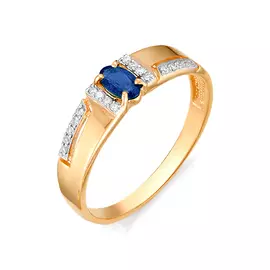 Кольцо Брил., сапфир