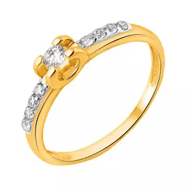 Кольцо Фианит