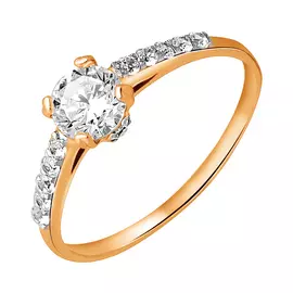 Кольцо Фианит