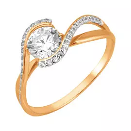 Кольцо Фианит