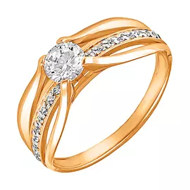 Кольцо Фианит