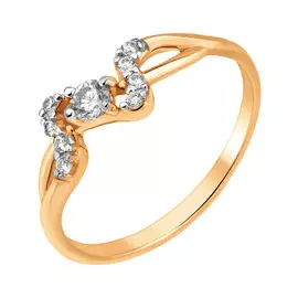 Кольцо Фианит