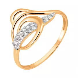 Кольцо Фианит