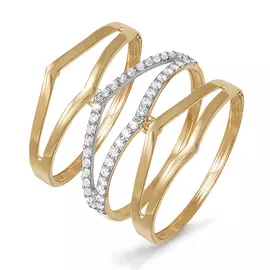 Кольцо Фианит