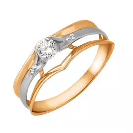 Кольцо Фианит