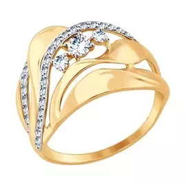 Кольцо Фианит