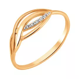 Кольцо Фианит