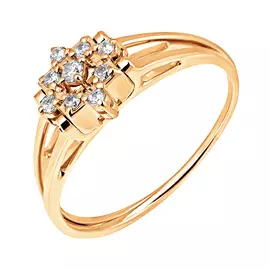 Кольцо Фианит