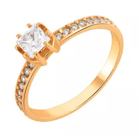 Кольцо Фианит