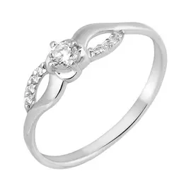 Кольцо Фианит