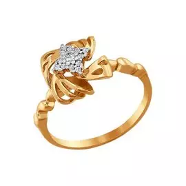 Кольцо Фианит