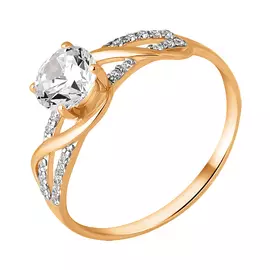 Кольцо Фианит