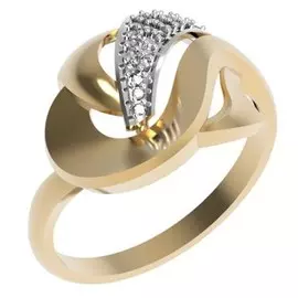 Кольцо Фианит