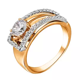 Кольцо Фианит