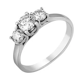 Кольцо Фианит