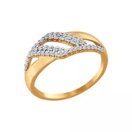 Кольцо Фианит