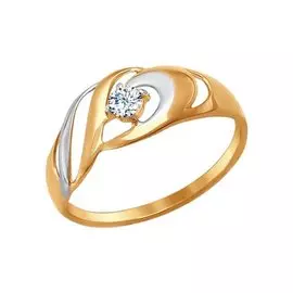 Кольцо Фианит