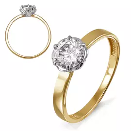 Кольцо Фианит