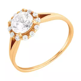 Кольцо Фианит