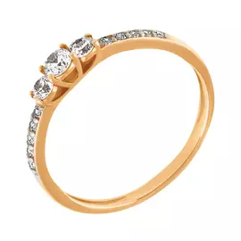 Кольцо Фианит