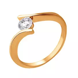 Кольцо Фианит