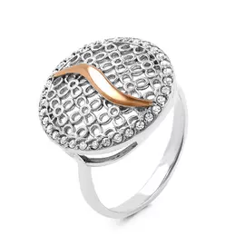 Кольцо Фианит