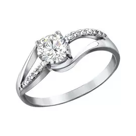 Кольцо Фианит