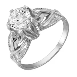 Кольцо Фианит