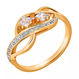 Кольцо Фианит