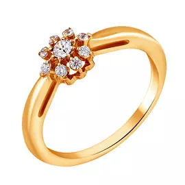 Кольцо Фианит