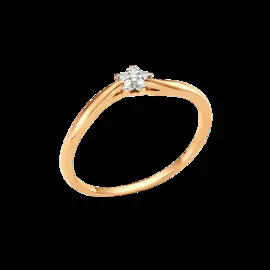 Кольцо Фианит