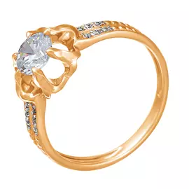 Кольцо Фианит