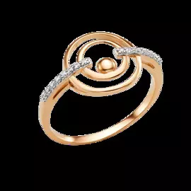 Кольцо Фианит