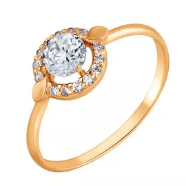 Кольцо Фианит