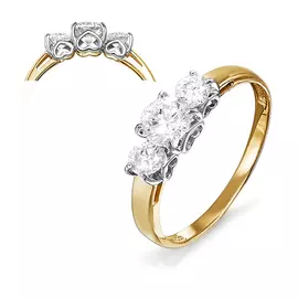 Кольцо Фианит