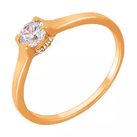 Кольцо Фианит